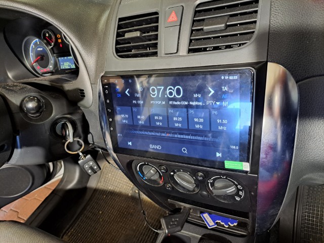 Andrzej Batycki - Instalacja elektroniki w Fiat Sedici w Bystrej k. Bielska-Białej